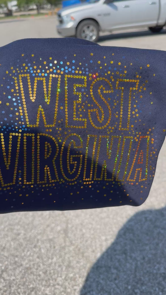 WV spangle sweatshirt